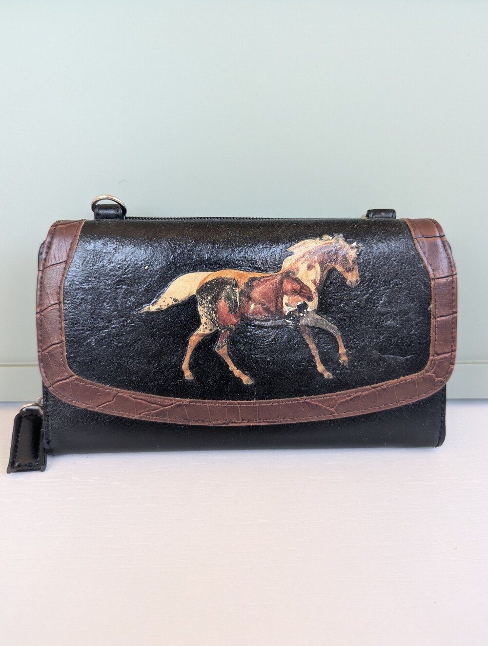 The Trail of Painted Ponies handcrafted Leather Women's Wallet